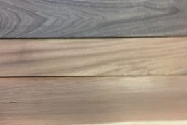 Wood ceiling installation for Mitsubishi Delica L300