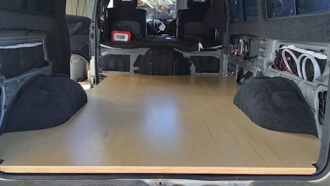 Van Floor Install Mitsubishi Delica L300