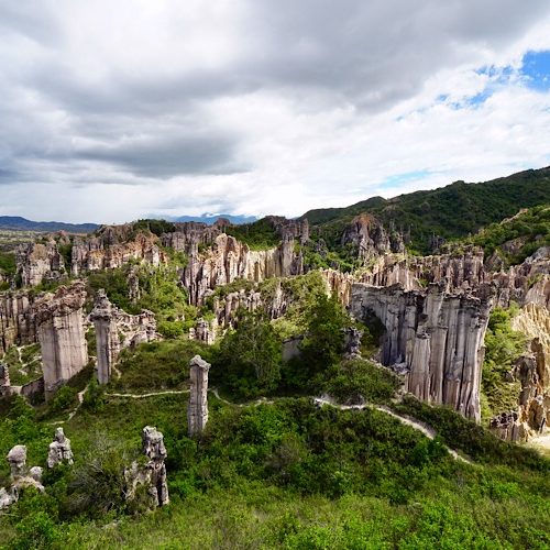 Los Estoraques National Park, Colombia